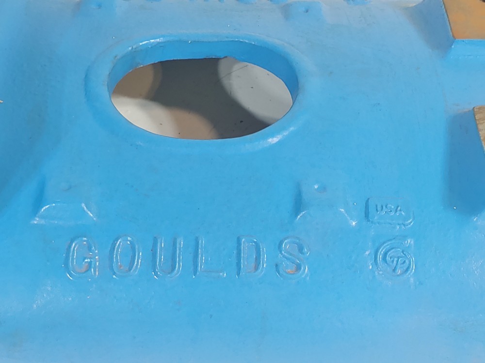 Goulds 3196 MTX Pump Baseplate, Cast Iron  57486 PN#: D00057A 