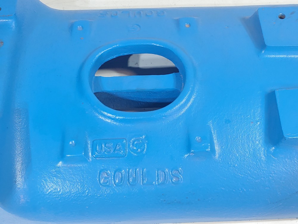 Goulds Pump Baseplate, Cast Iron 57484 PN#: K0421/ 1000