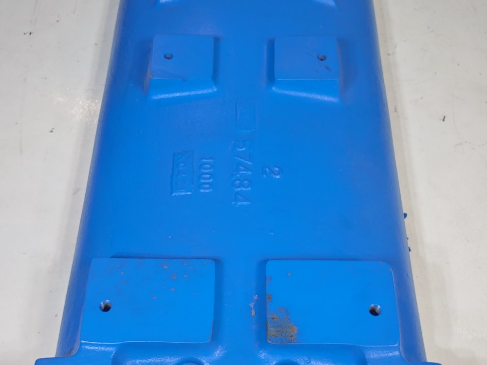 Goulds Pump Baseplate, Cast Iron 57484 PN#: K0421/ 1000