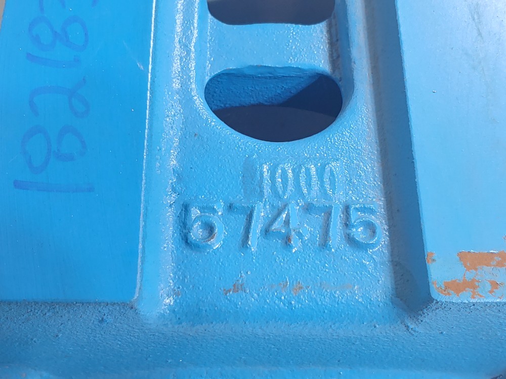 Goulds 3196 STX Pump Baseplate, Cast Iron  574575 1000 / B00061A 