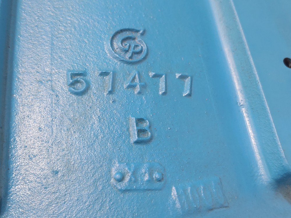 Goulds 3196 Cast Iron Pump Baseplate, P/N: B00050A