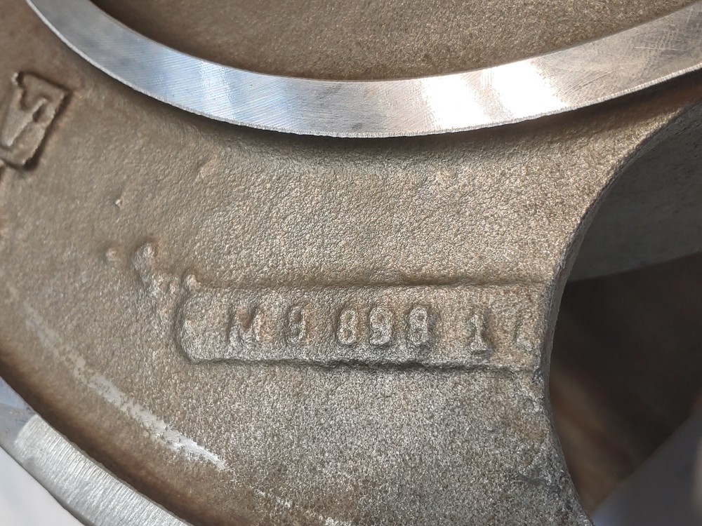 Goulds 5-Vane CF8M Impeller 16"