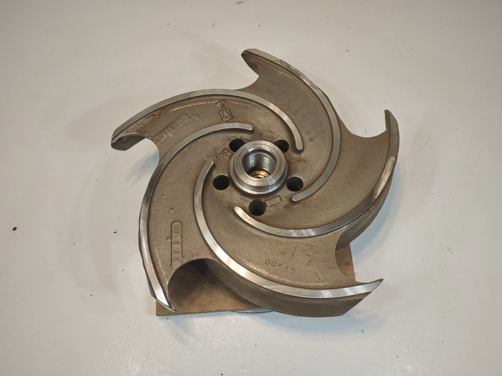 Goulds 5-Vane CF8M Impeller 16"