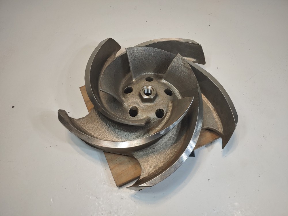Goulds 5-Vane CF8M Impeller 16"