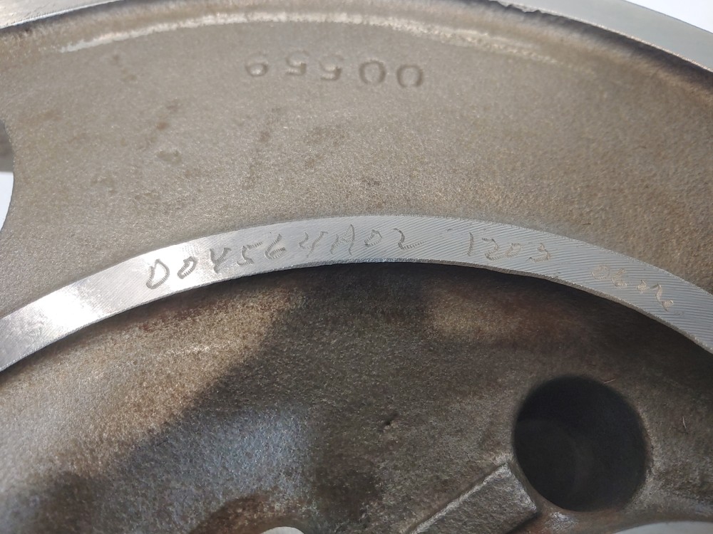 Goulds 5-Vane CF8M Impeller 16"