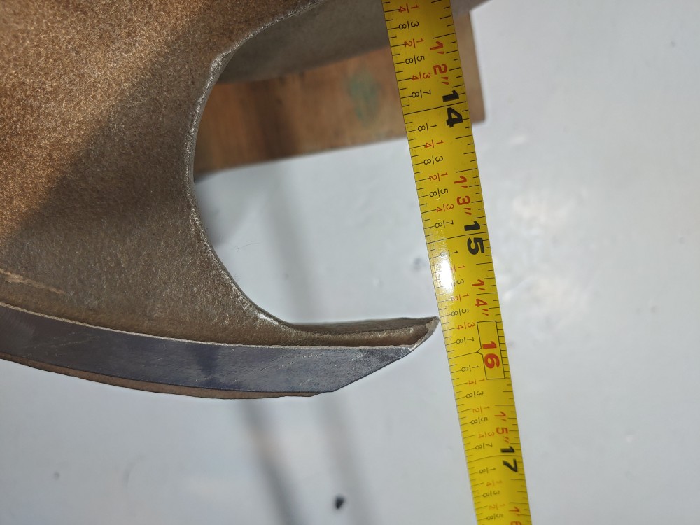 Goulds 5-Vane CF8M Impeller 16"