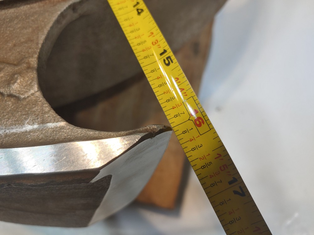 Goulds 5-Vane CF8M Impeller 16"