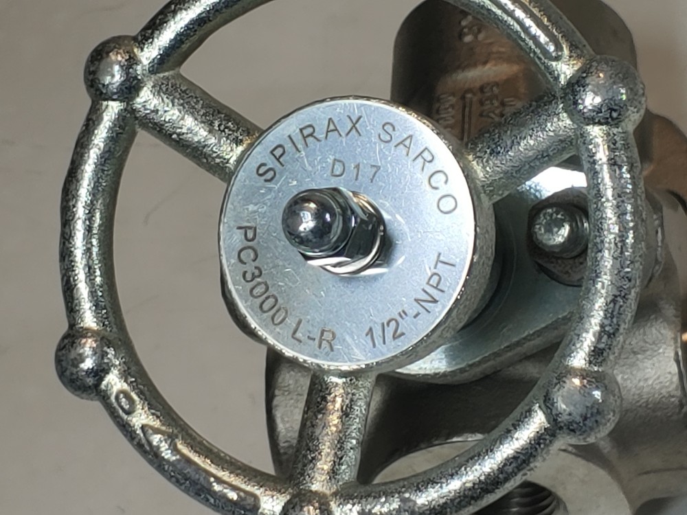 Spirax Sarco 1286393 PC3000 1/2" NPT Pipeline Connector w/ Trap Vent Valve D17                    