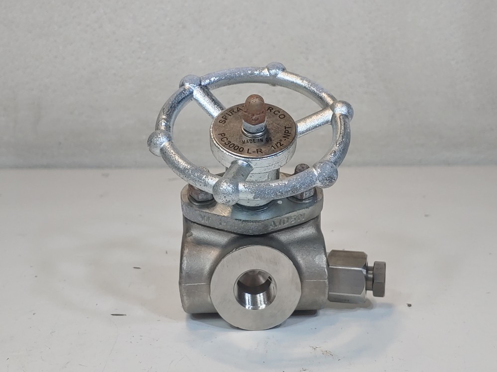 Spirax Sarco 1286393 PC3000 1/2" NPT Pipeline Connector w/ Trap Vent Valve J20