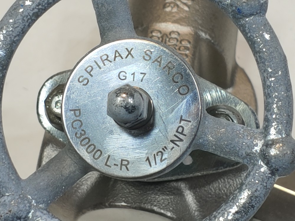 Spirax Sarco 1286393 PC3000 1/2" NPT Pipeline Connector w/ Trap Vent Valve G17