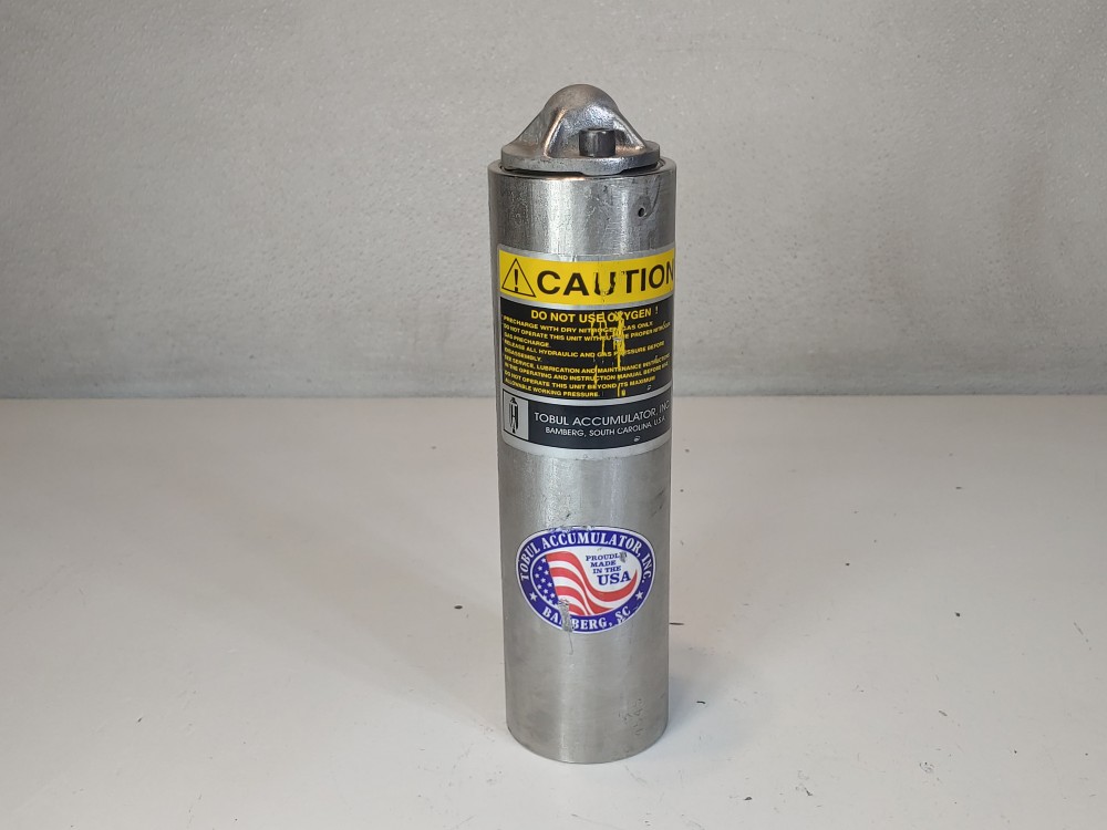 Tobul Accumulator Hydraulic Econolator Piston Accumulator Type 3AT20-1-SS-KAL