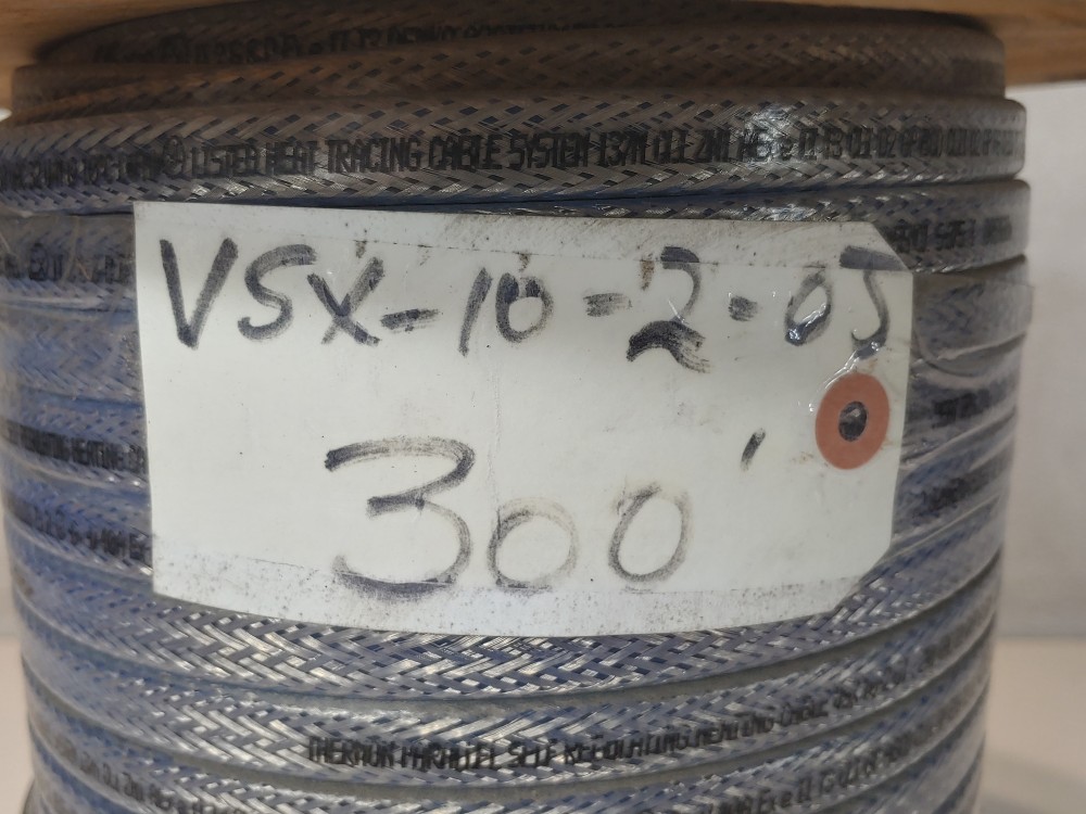 Thermon VSX-10-2-FOJ Self Regulating Heat Cable, 300FT, 240 VAC
