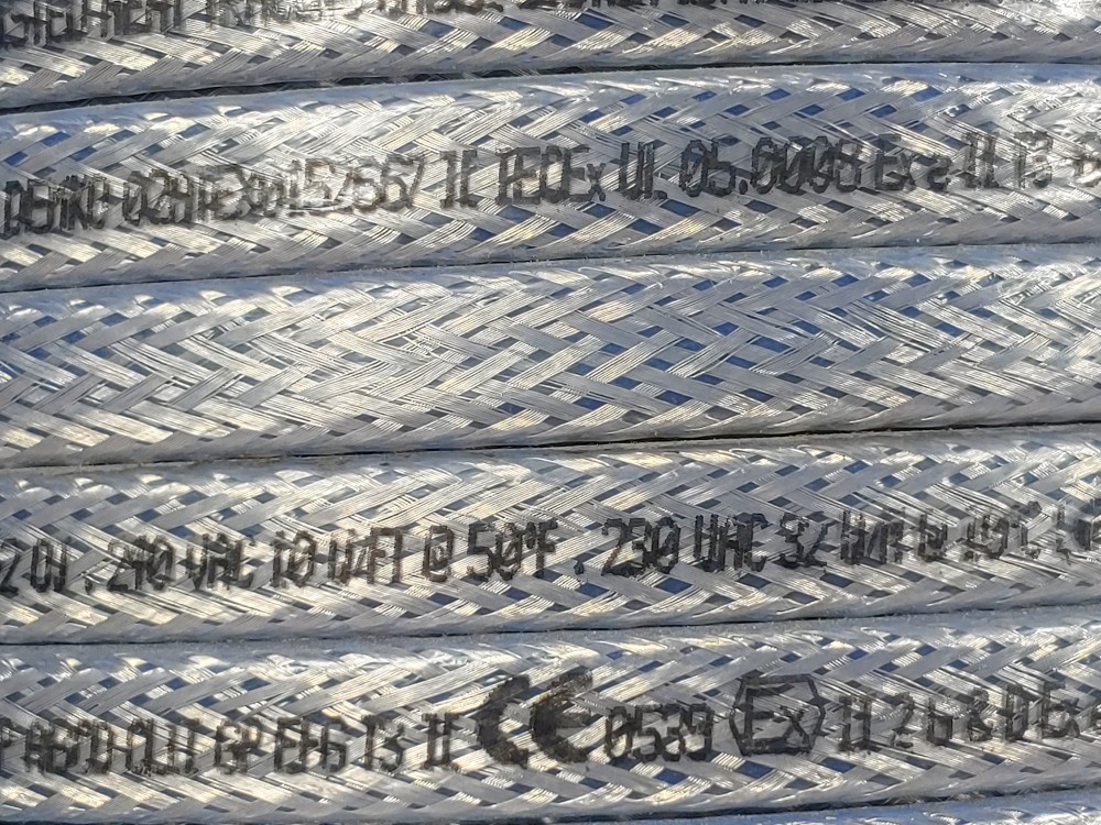 Thermon VSX-10-2-FOJ Self Regulating Heat Cable, 300FT, 240 VAC