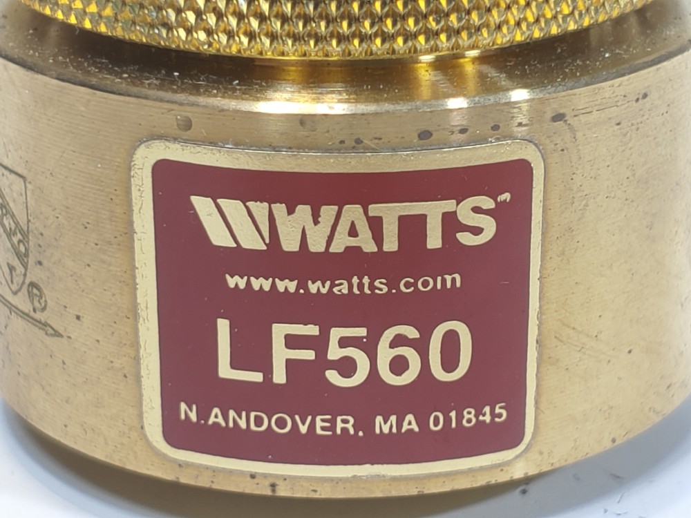 Watts  1/4" FNPT LF560, 0-125 PSI Brass Pressure Reducing Valve 