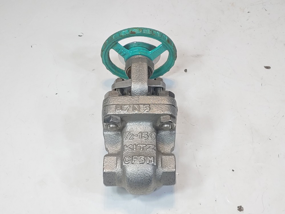 Kitz 1/2" 150# CF3M Gate Valve Figure#: AK150UMM