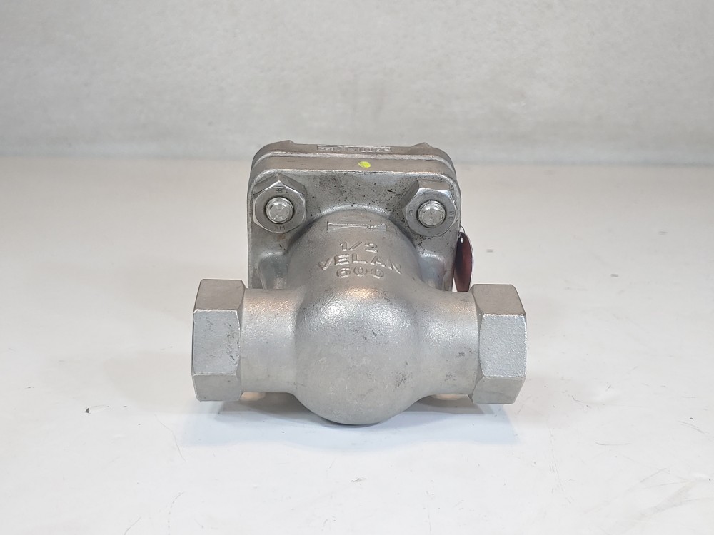 Velan 1/2" NPT 600# CF3M Swing Check Model C / FIG:S03-2114C-14GX-W330