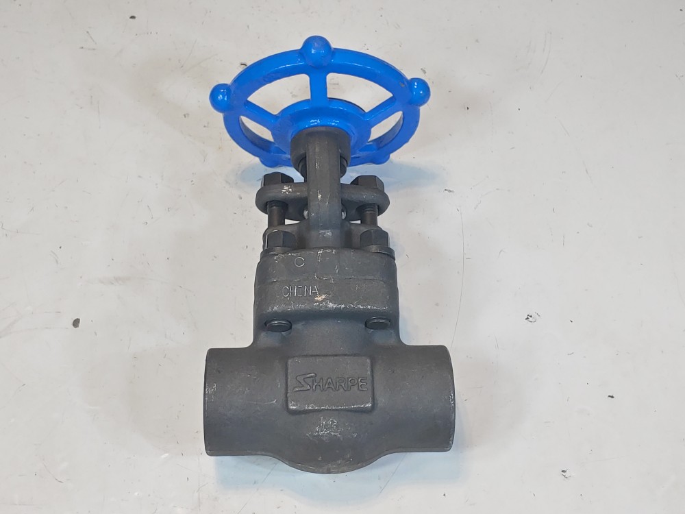Sharpe 1" 800# A105 Threaded Forged Steel Gate Valve Figure#: 34834