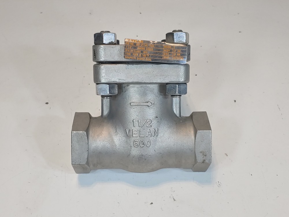 Velan 1-1/2 FNPT 600# CF3M/CF8M Figure: S07-2114C-14GX