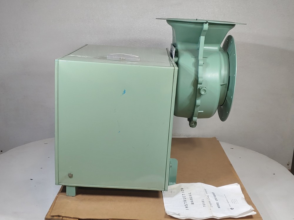 Texel Chemical Fan CES101N-PH2 Centrifugal Blower / Fan  w/G.E 2HP Motor 