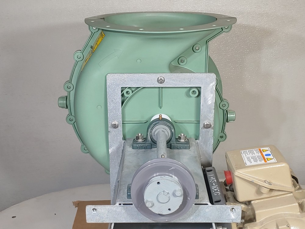 Texel Chemical Fan CES101N-PH2 Centrifugal Blower / Fan  w/G.E 2HP Motor 