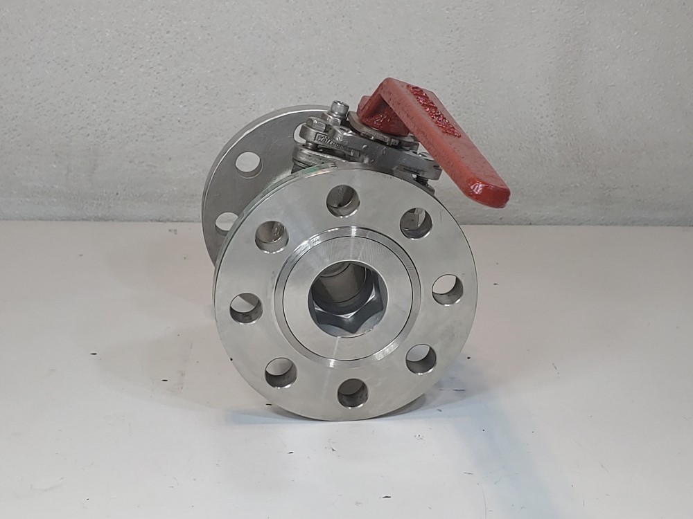 Ladish RF 2" 300# CF8M Flanged Reduced Port Ball Valve FIG#: P935-L650-GF00-A20M