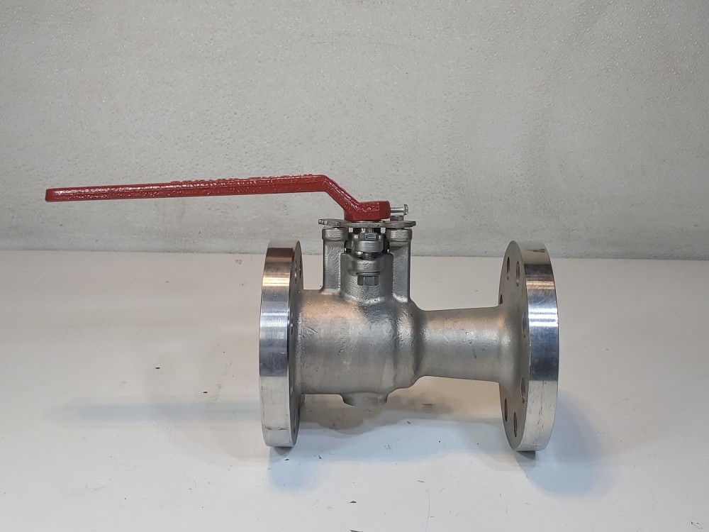 Ladish RF 2" 300# CF8M Flanged Reduced Port Ball Valve FIG#: P935-L650-GF00-A20M