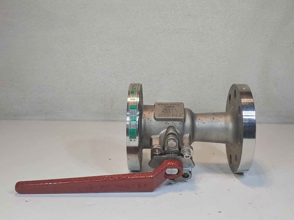 Ladish RF 2" 300# CF8M Flanged Reduced Port Ball Valve FIG#: P935-L650-GF00-A20M