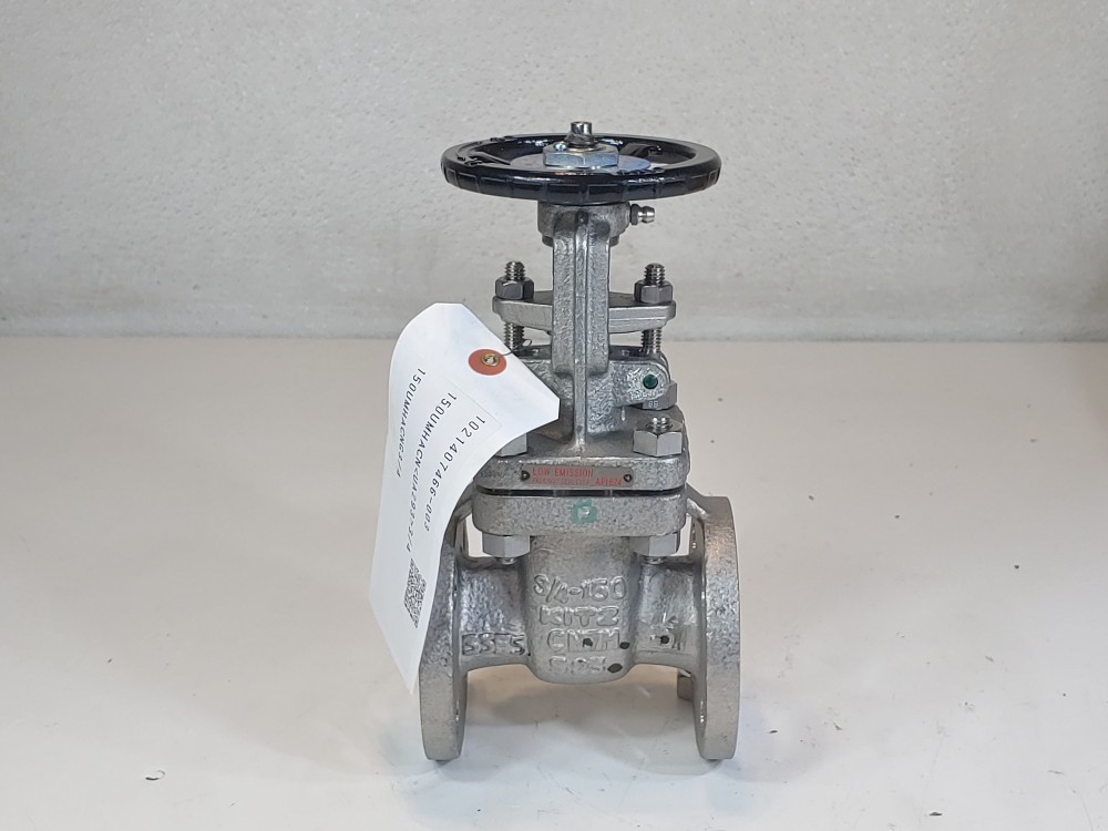 Kitz 3/4" 150# CN7M Alloy 20 RF Flanged Gate Valve FIG#: 150UMHACNG