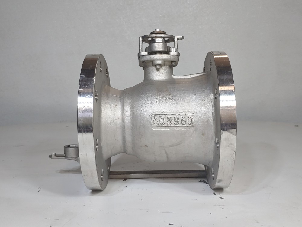 Chaoda 4"X3"-150 RP RF Flanged CF8M Ball Valve Fig#: 1-BF-U-RP-RF-CF8M-2-R-G-L