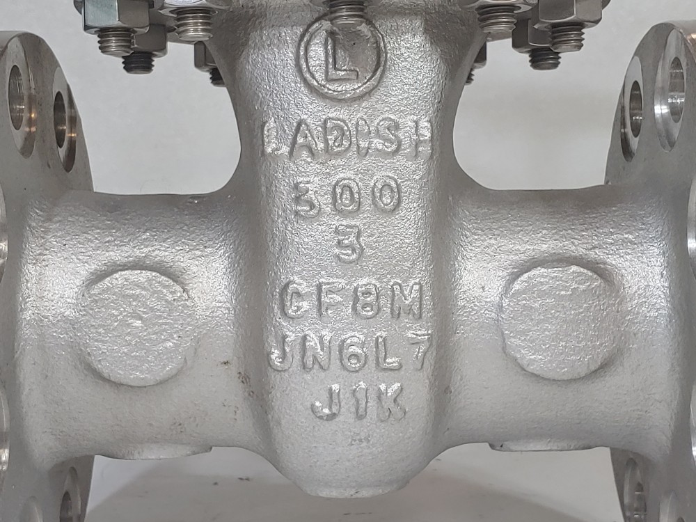 Ladish 3" 300# CF8M RF Flanged Gate Valve FIG#: 8375