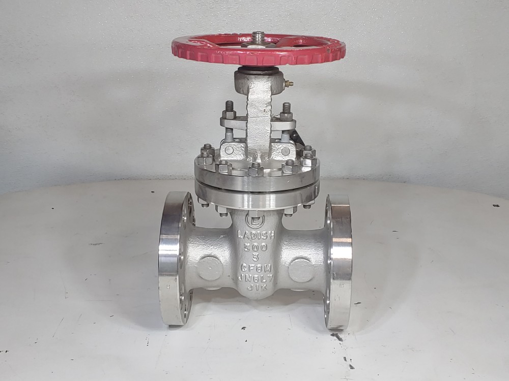 Ladish 3" 300# CF8M RF Flanged Gate Valve FIG#: 8375