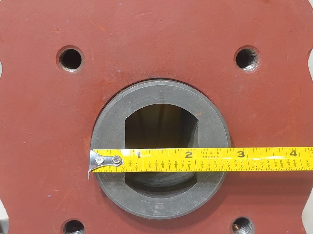 Flowserve Durco BY95345A-I-CI Quarter Turn Worm Gear Operator w/Bracket & Wheel 