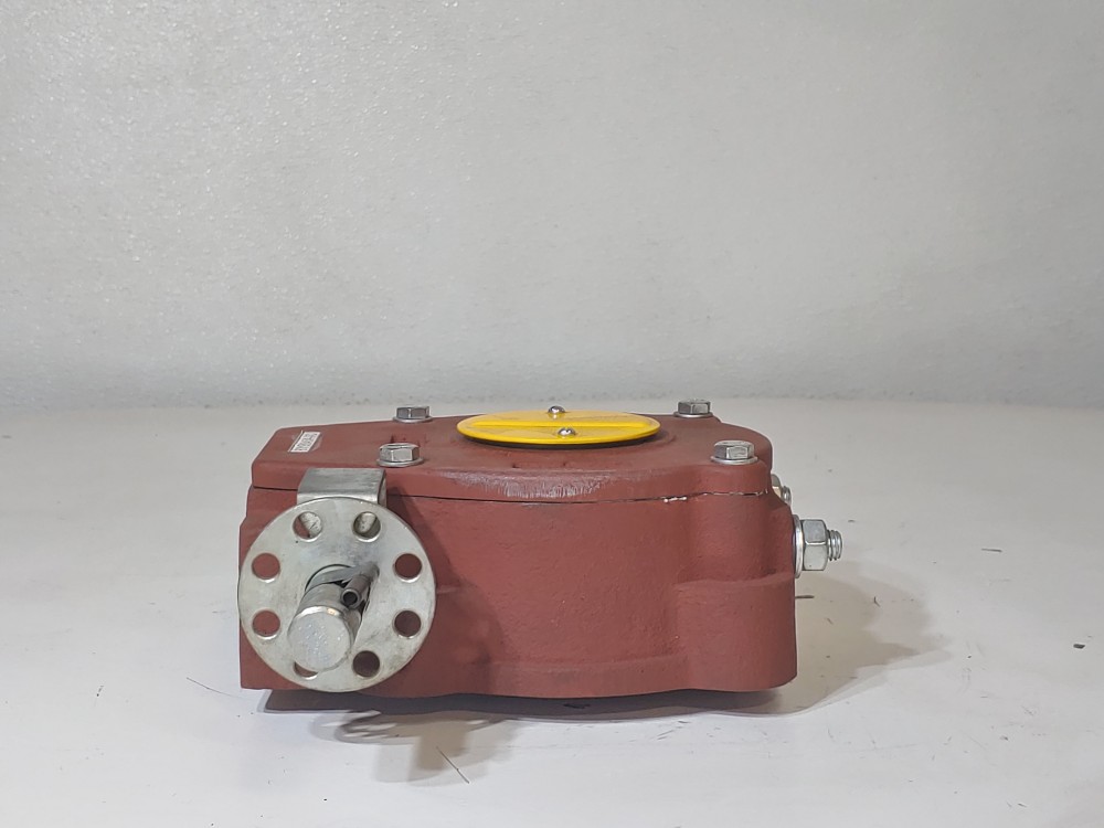 Flowserve Durco BY95345A-I-CI Quarter Turn Worm Gear Operator w/Bracket & Wheel 