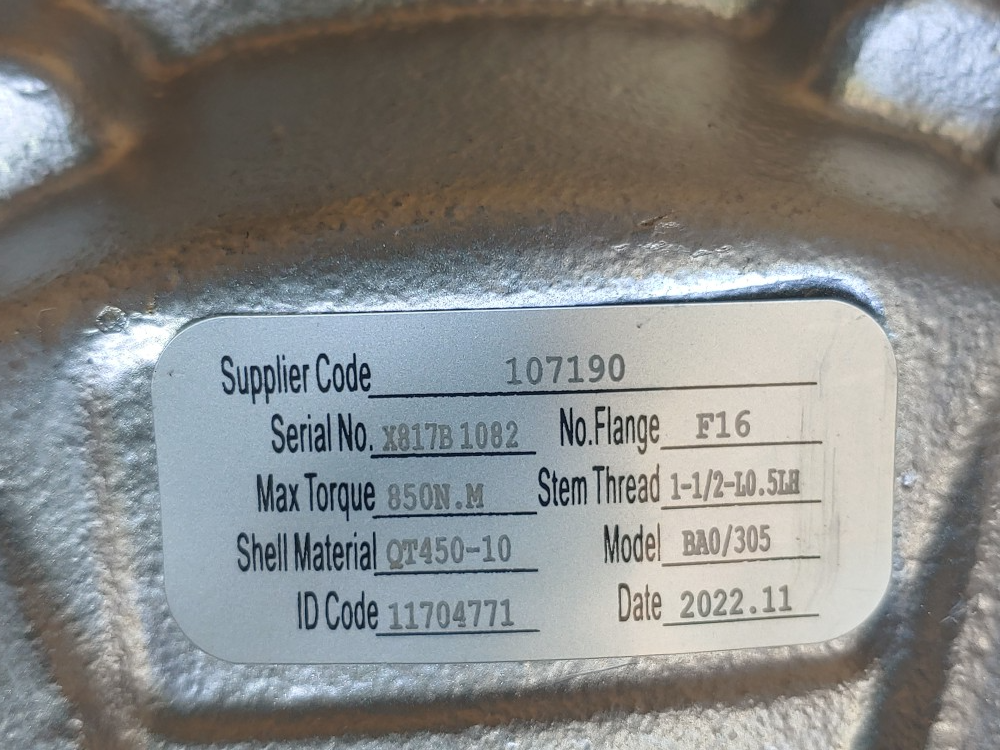 Neway 10" 300# Flanged WCB Gate Valve FIG#: 10G3RA8-G-ULE1P