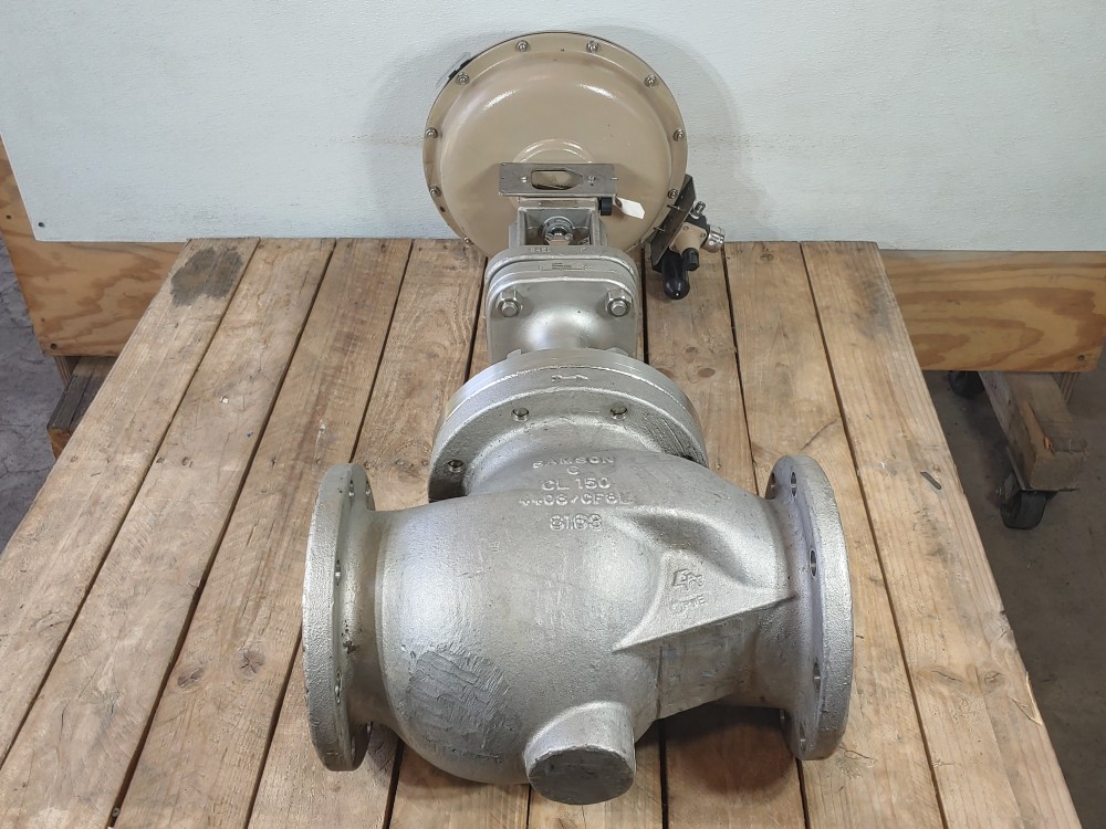 Samson 6" 150# CF8M Control Valve Model# 3277