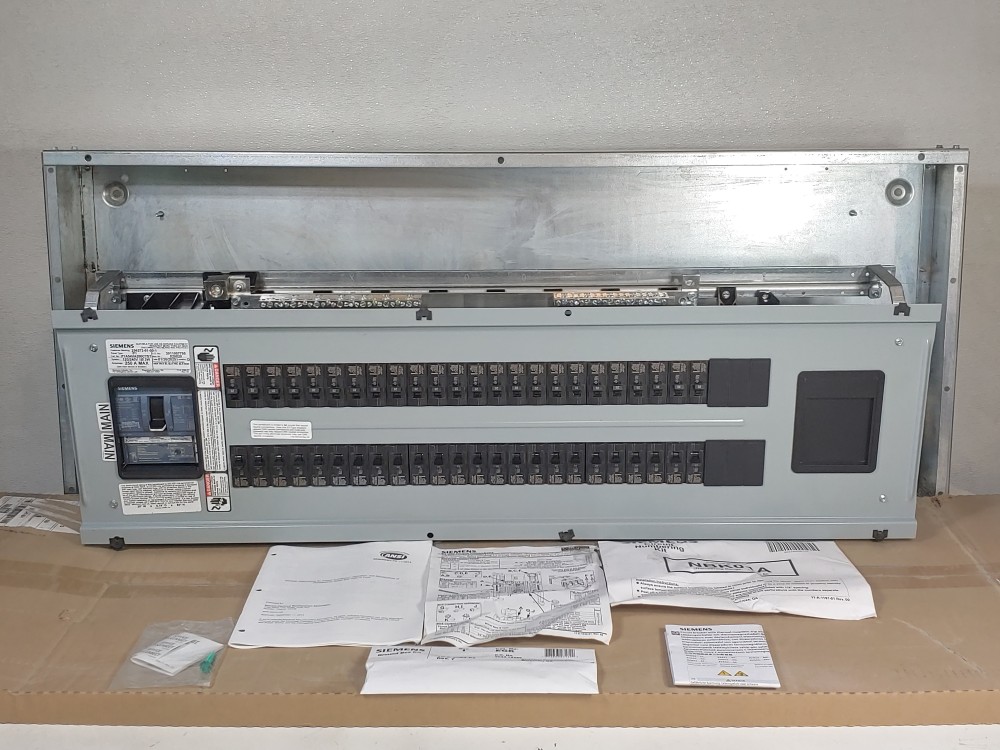 Siemens 200A, 54-CKT 3-Phase Electrical PanelBoard 120/240V P1A54VA2000TST