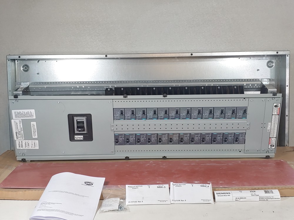 Siemens 150Amp Main Breaker Panelboard P2O54FX150FTS