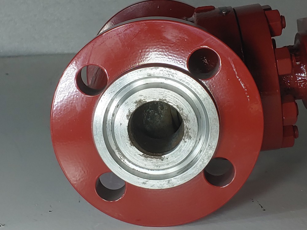 Masoneilan 1.5" 600# Pneumatic Flanged Control Valve w/ Valve Positioner