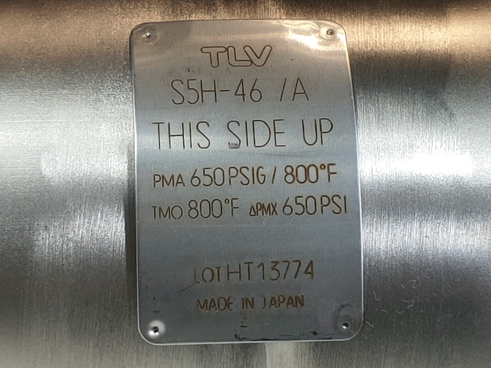 TLV Quick Trap S5H-46 /A, 50 PSIG Steam Trap
