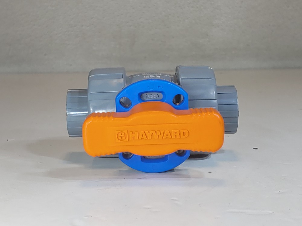 Lot of (3) Hayward 3/4" Tru Union CPVC Ball Valve TBH2075ASTV0000