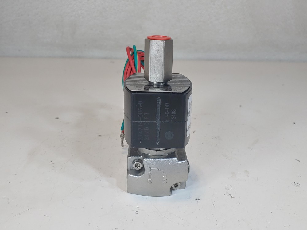 Asco 1/4" NPT Stainless Steel Solenoid Valve EV8007G1/EV8551G421