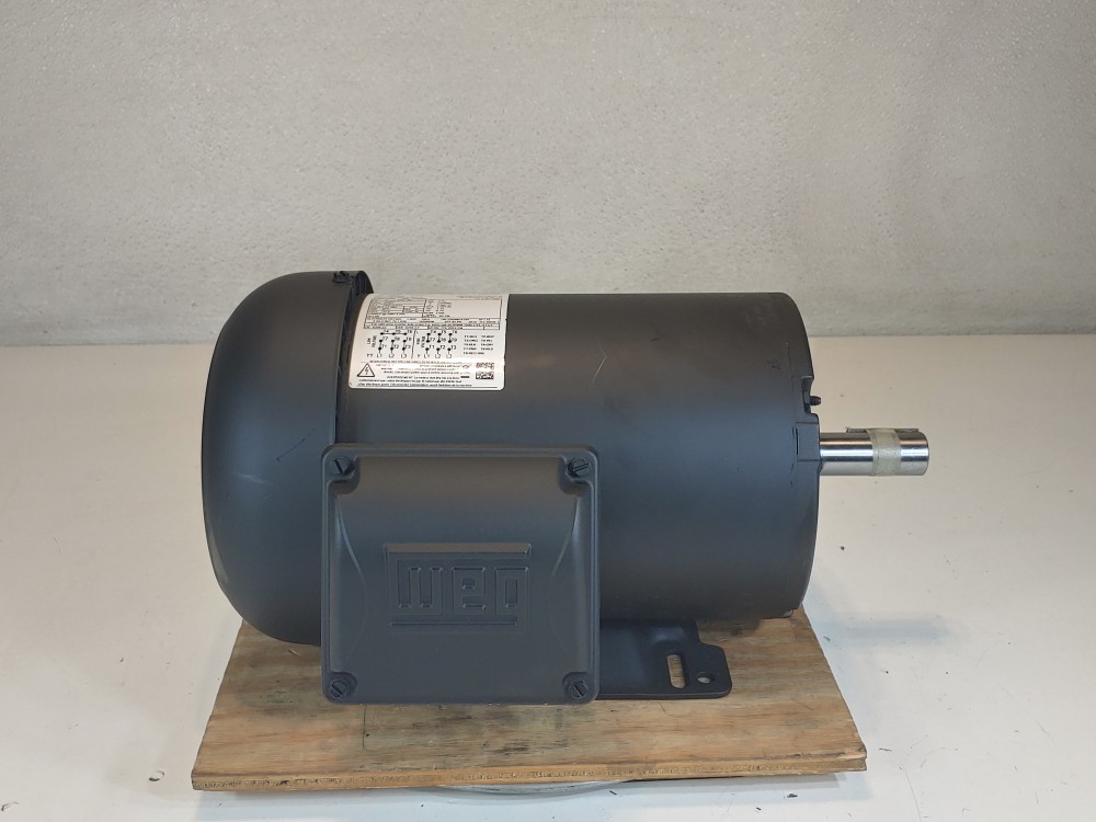 Weg 1.0HP Electric Motor., RPM 1765, 60Hz Model#: 00118ET3E143T-S