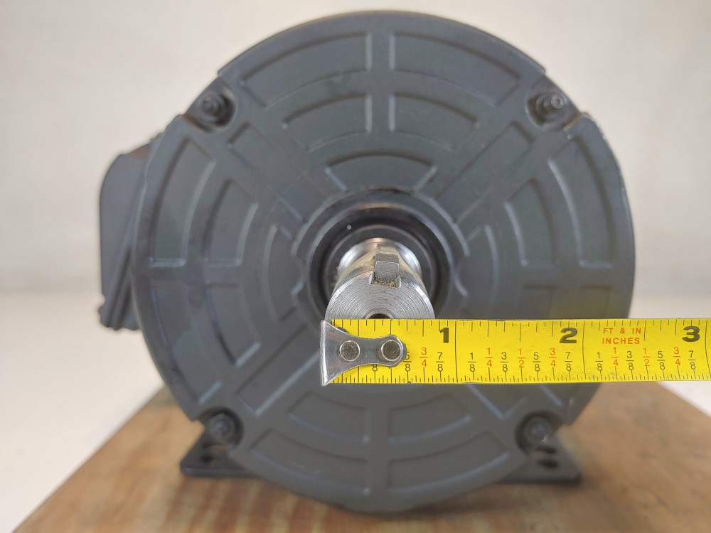 Weg 1.0HP Electric Motor., RPM 1765, 60Hz Model#: 00118ET3E143T-S
