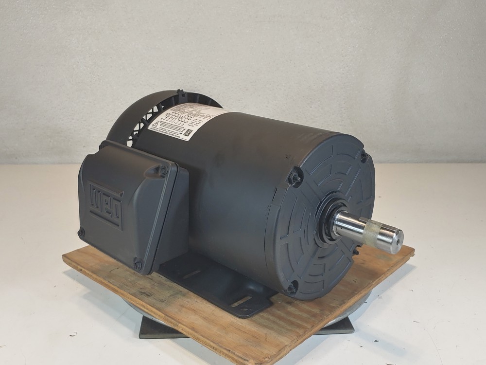 Weg 1.0HP Electric Motor., RPM 1765, 60Hz Model#: 00118ET3E143T-S