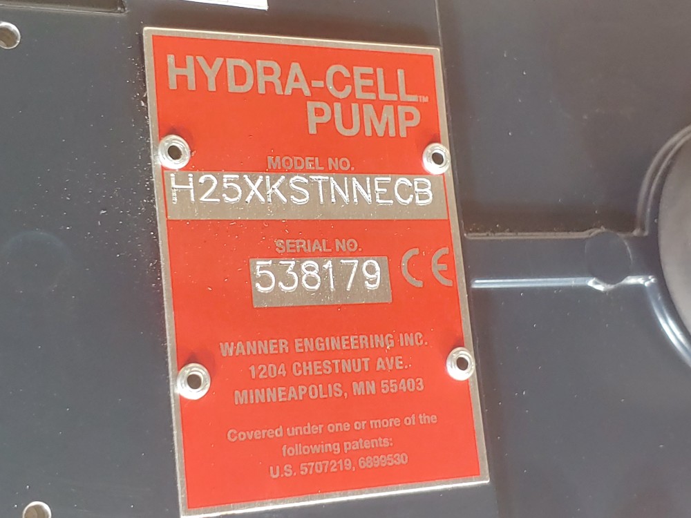 Wanner All In One Cell H25-X Diaphragm Pump w/SS Head H25XKSTNNECB