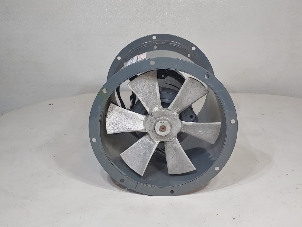 National Fan ND12-D-1-E Raptor ELP Tube Axial Fan 12" 2044 CFM Direct Drive 
