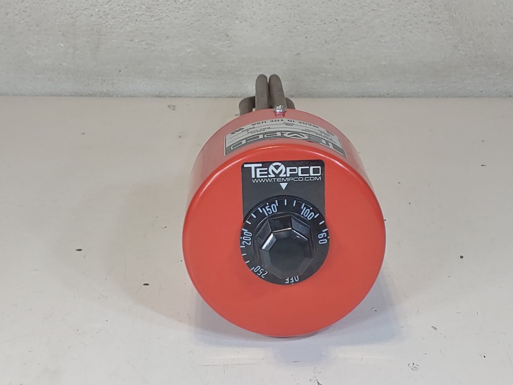 Tempco Screw Plug Immersion Heater w/ Thermostat TSP02088-HV2