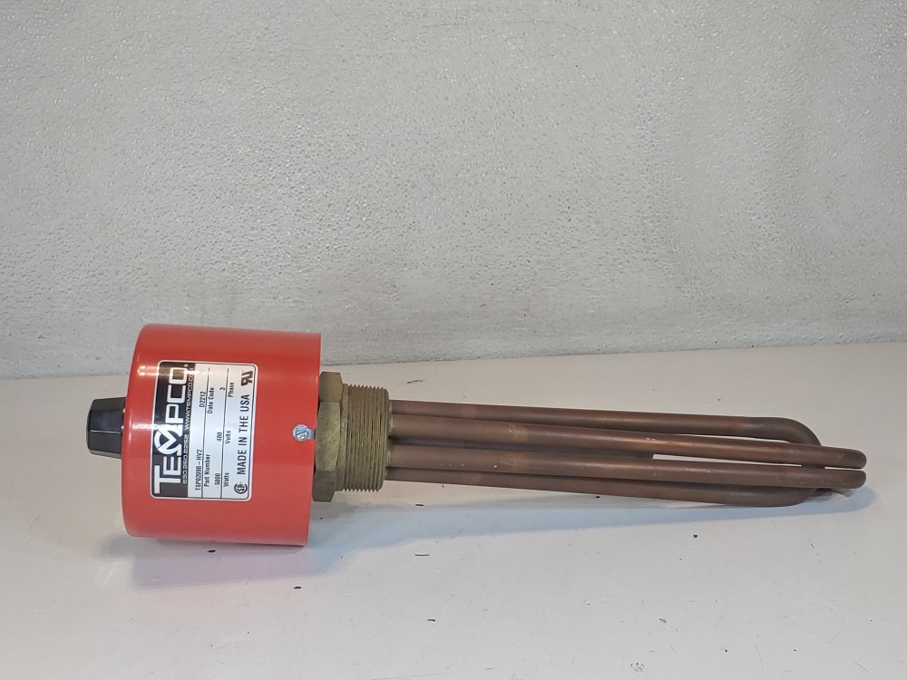 Tempco Screw Plug Immersion Heater w/ Thermostat TSP02088-HV2