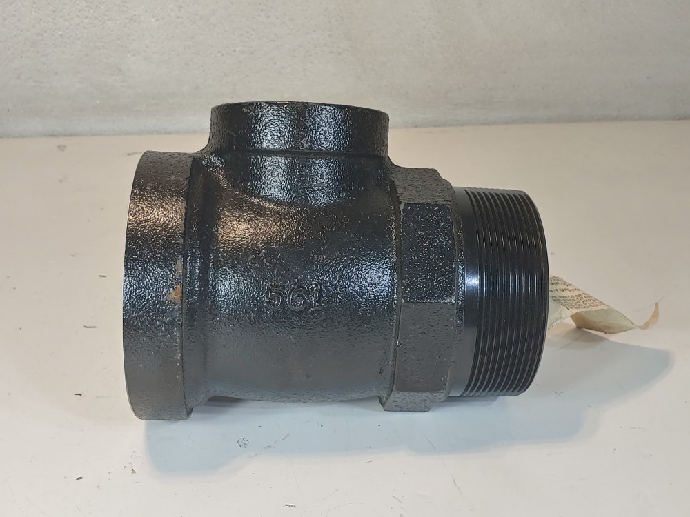 Morrison Bros 561 Extractor Fitting 4"X4"X2" Cast Iron Less Cage
