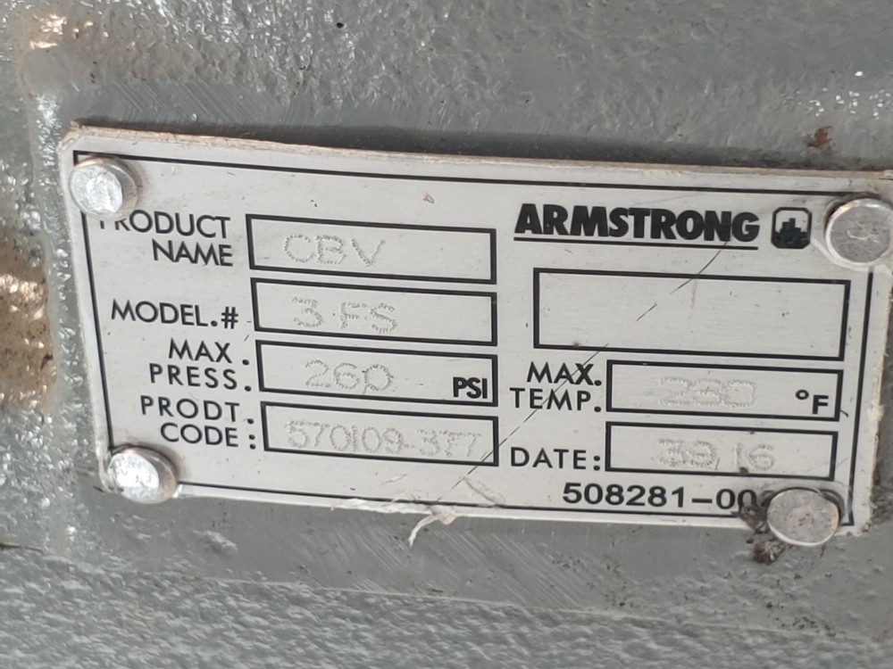 Armstrong CBV-3FS (Product Code:570109-377) Flanged Circuit Balancing Valve